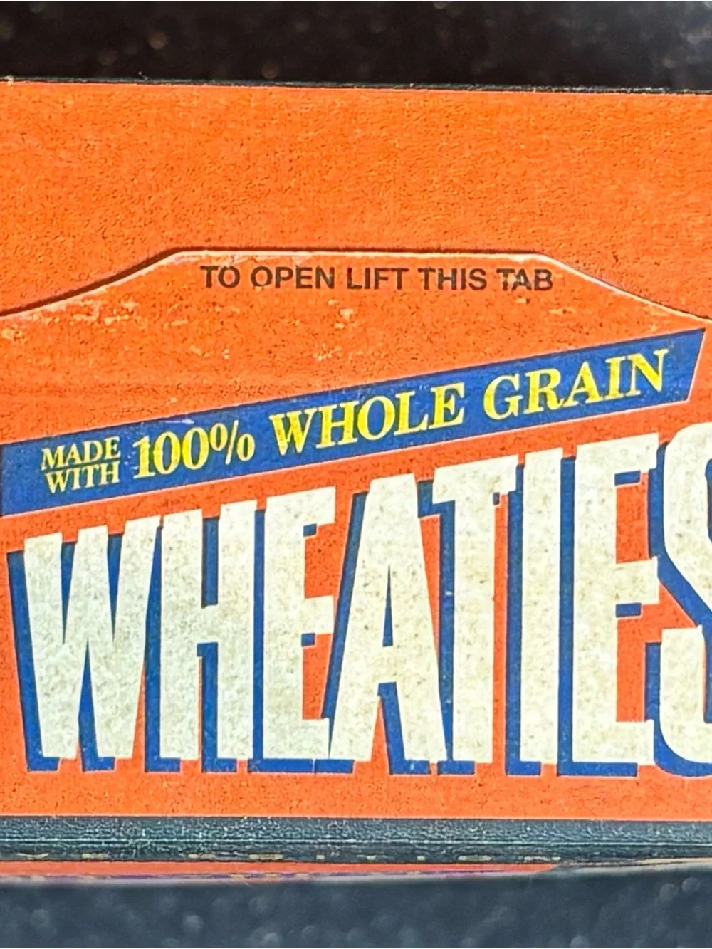 General Mills Wheaties 75 Years of Champions 1998 Tiger Woods Commemorative Box